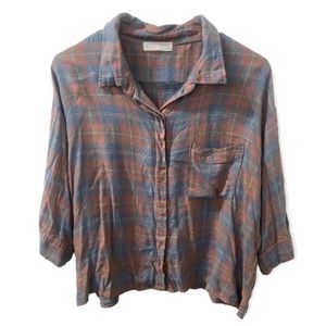 Cropped Lt Wt Flannel